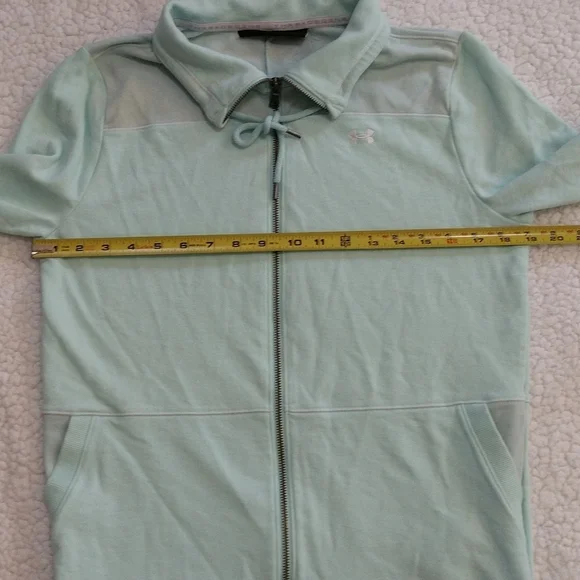 Women's Under Armour Full Zip Athletic Jacket Size S - Picture 7 of 8